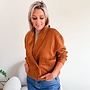*Daim vest camel