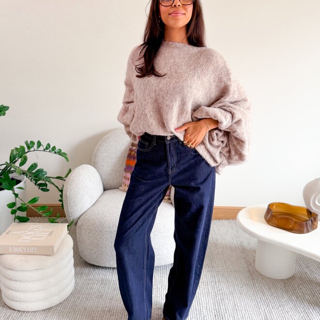 *Billie Barrel Dark Jeans