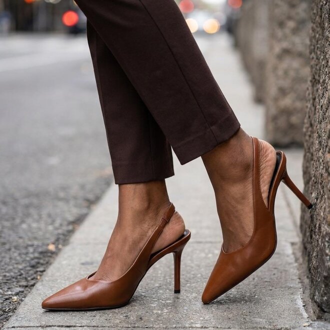 *Cognac escarpin