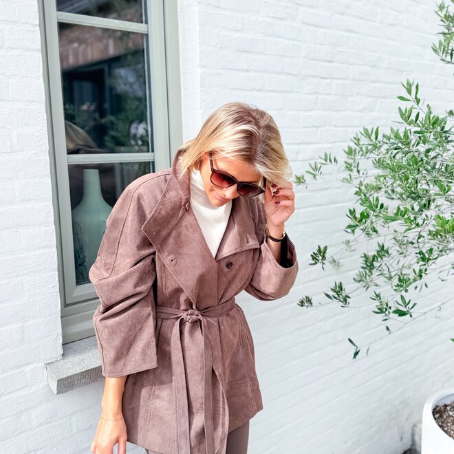 *Fall suede jacket