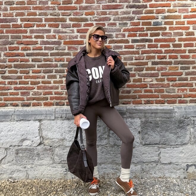 *Timeless legging brown