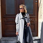 *Grey long coat