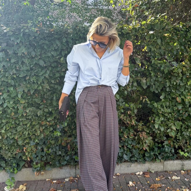 * Baby Blue Puff shirt