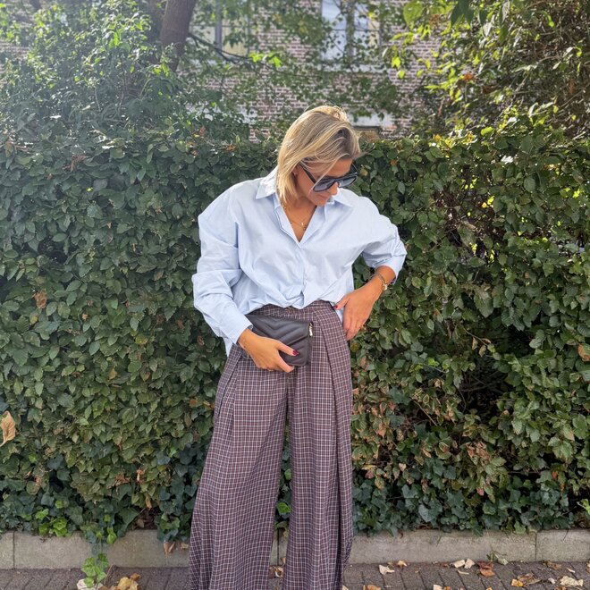 * Baby Blue Puff shirt