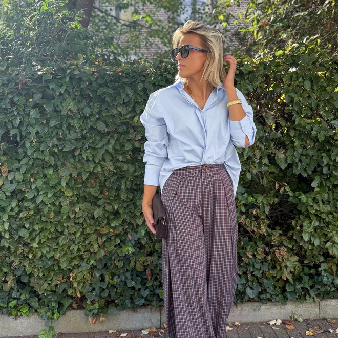 * Baby Blue Puff shirt