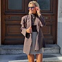 *Julia oversized blazer brown