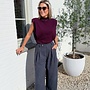 *Pocket detail pants dark grey
