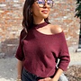 *Detail pull Burgundy