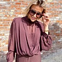*Brown elegance top