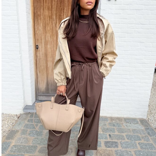 *Cord jogger brown