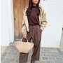 *Cord jogger brown