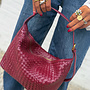 Bordeaux braided bag
