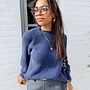 * The button sleeve blue