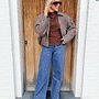 * Azure Straight jeans