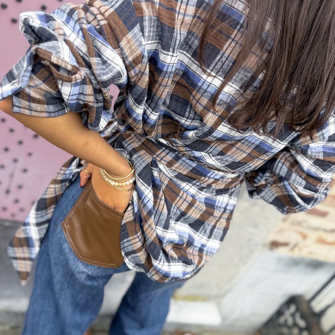 *Longline tie shirt