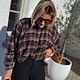 *The Hailey blouse Brown