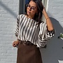 *The edit stripe blouse