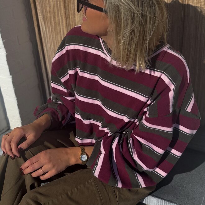 *Feather sweatshirt kaki