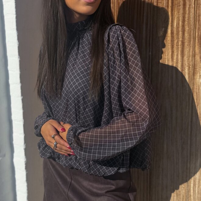 *Lattice blouse
