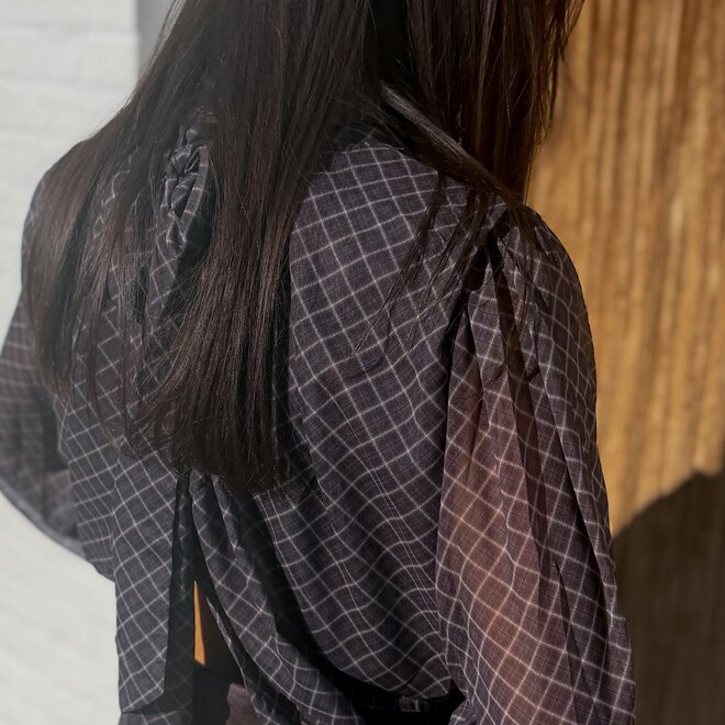 *Lattice blouse