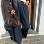 *Frayed denim pants