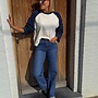 *Léopard denim