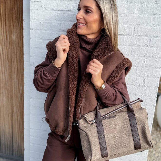 *Romy bag taupe