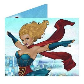 diamond DC Comics Bombshells Supergirl Mighty Wallet - Previews Exclusive