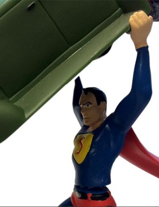 DC Comics Collection Superman Action Comic #1 Shakems Premium Motion Statue