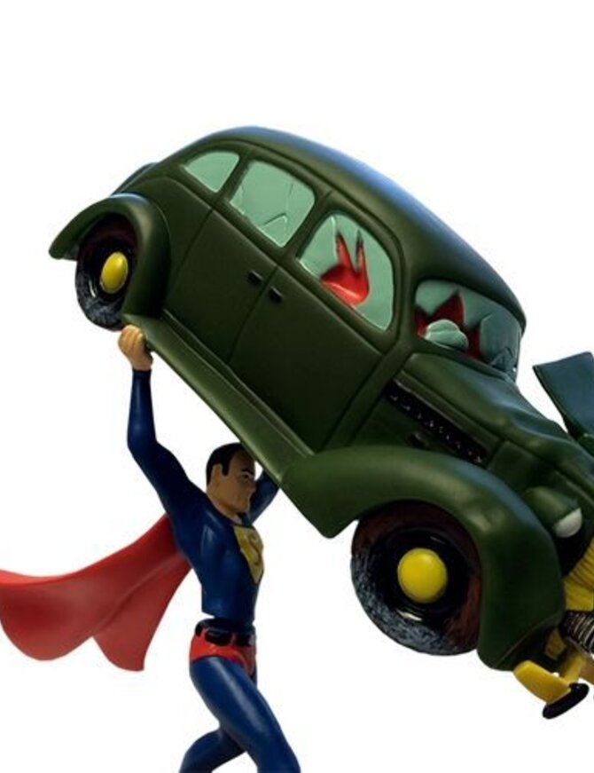 DC Comics Collection Superman Action Comic #1 Shakems Premium Motion Statue