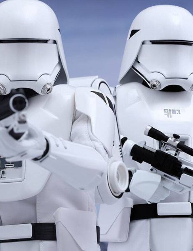 Hottoys Star Wars - Episode VII: First Order Snowtroopers 1:6 figure Set