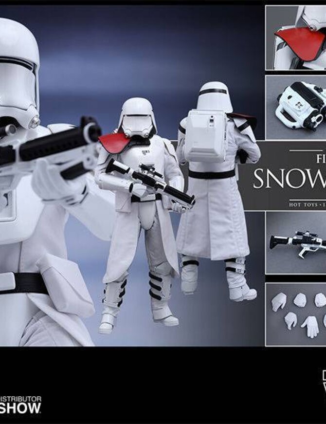 Hottoys Star Wars - Episode VII: First Order Snowtrooper Officer 1:6 figure