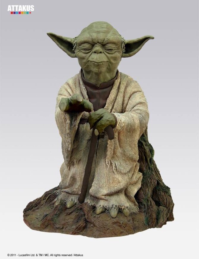 Attakus Star Wars: Yoda using the Force Statue-Attakus Collection