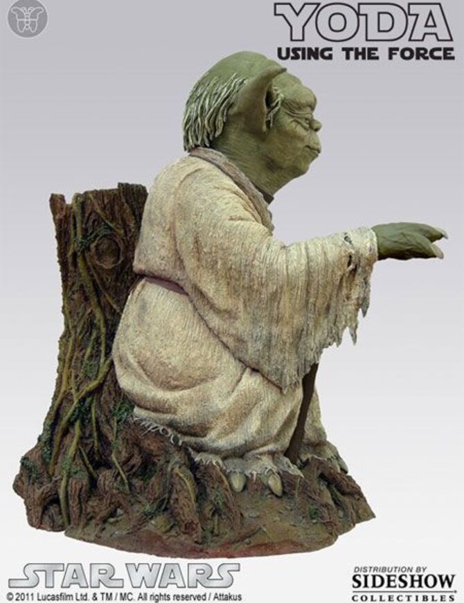 Attakus Star Wars: Yoda using the Force Statue-Attakus Collection