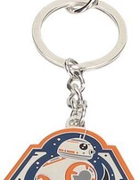 SD Toys Star Wars The Force Awakens: BB-8 Orange Edge Metal Keychain