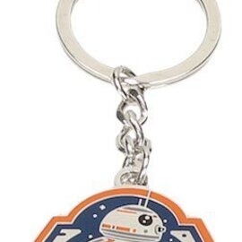 SD Toys Star Wars The Force Awakens: BB-8 Orange Edge Metal Keychain