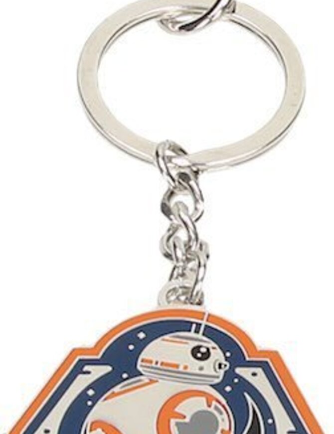 SD Toys Star Wars The Force Awakens: BB-8 Orange Edge Metal Keychain