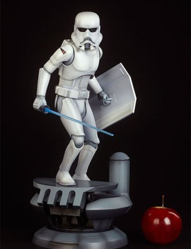 Sideshow Star Wars Statue 1/5 Ralph McQuarrie Stormtrooper 47 cm