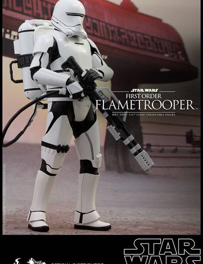 Star Wars The Force Awakens: First Order Flametrooper Sixth Scale