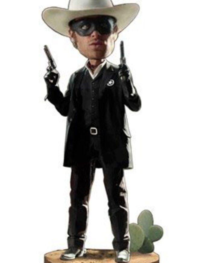 The Lone Ranger Head Knocker Lone Ranger 18 cm
