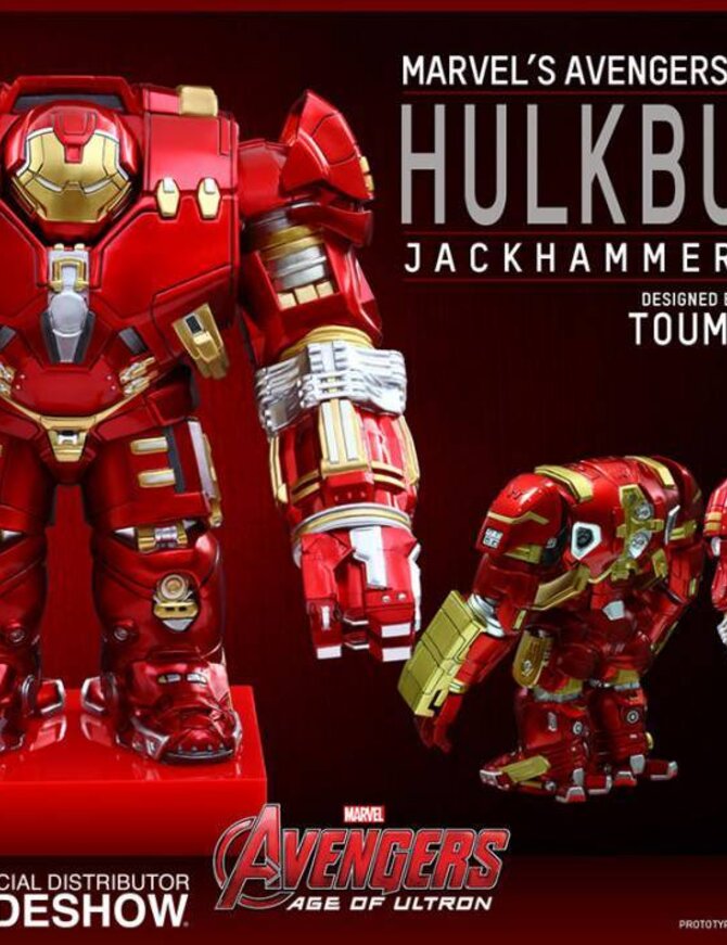 Hottoys Avengers Age of Ultron Artist Mix Figure Hulkbuster Jackhammer