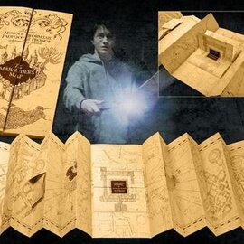 The Noble Collection Harry Potter Marauder's Map