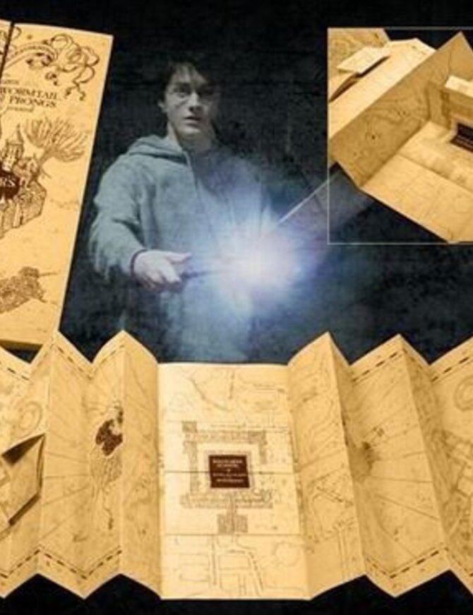 The Noble Collection Harry Potter Marauder's Map