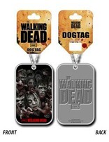 The Walking Dead Dog Tag with ball chain Zombies