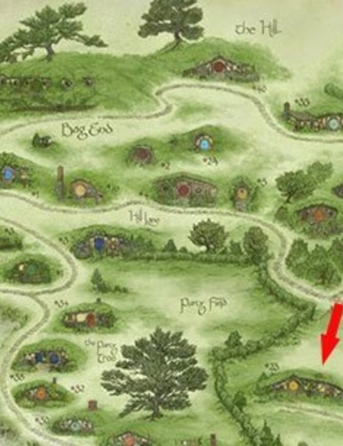 THE HOBBIT: AN UNEXPECTED JOURNEY : THE GREAT GARDEN SMIAL-WETA