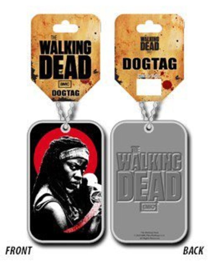 The Walking Dead Dog Tag with ball chain Michonne