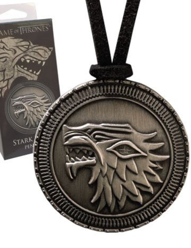 Game of Thrones Pendant Stark Shield