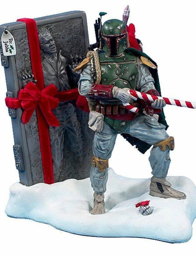 Star Wars: Boba Fett Santa Claus Figure 20 Cm