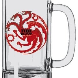 SD Toys Game of Thrones: House Targaryen - Fire and Blood Stein