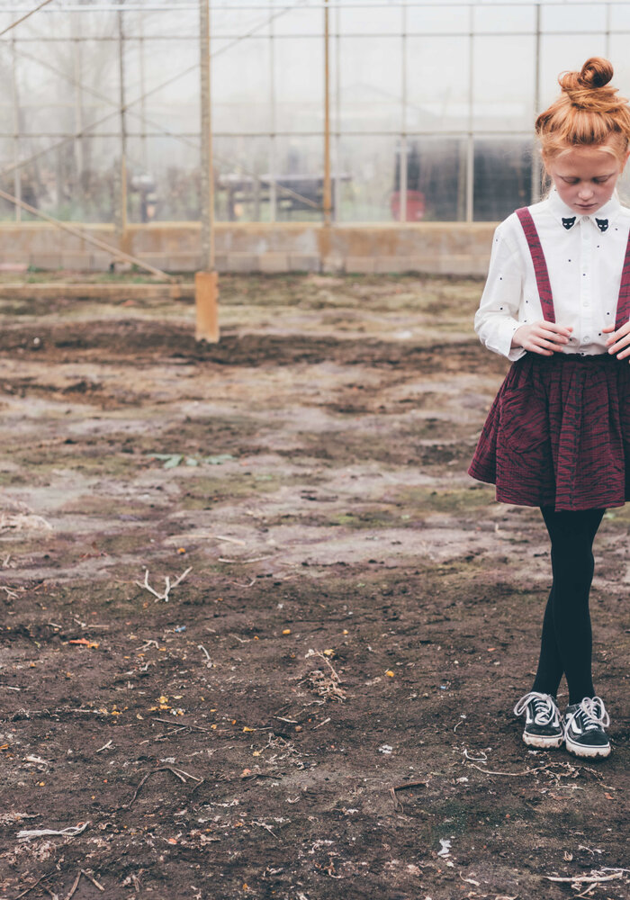 Sproet & Sprout Woven skirt Tiger AOP